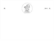 Tablet Screenshot of farmfreshfoodie.com